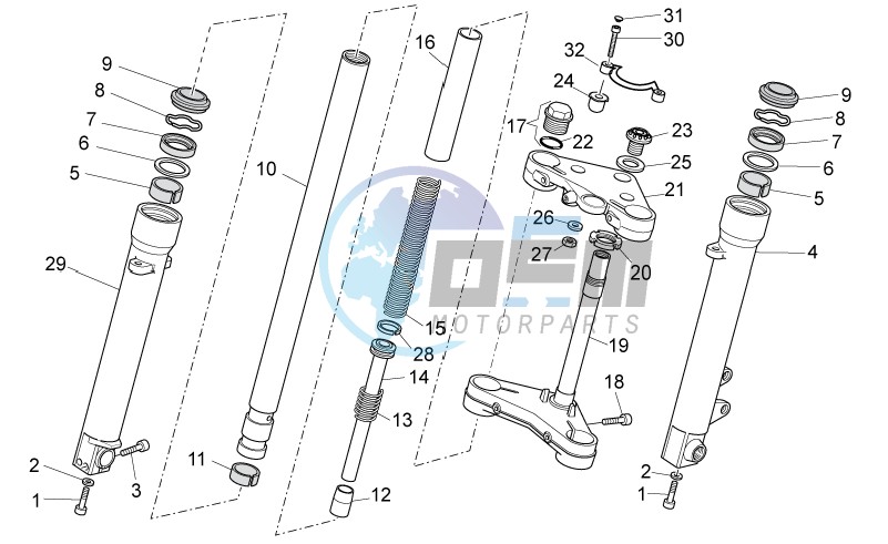 Front fork II