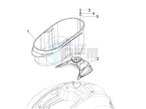 GTV 300 SEI GIORNI IE E4 ABS (NAFTA) drawing Helmet housing - Undersaddle