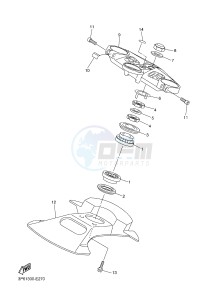 FJR1300AE FJR1300AS (1MD4 1MD5) drawing STEERING