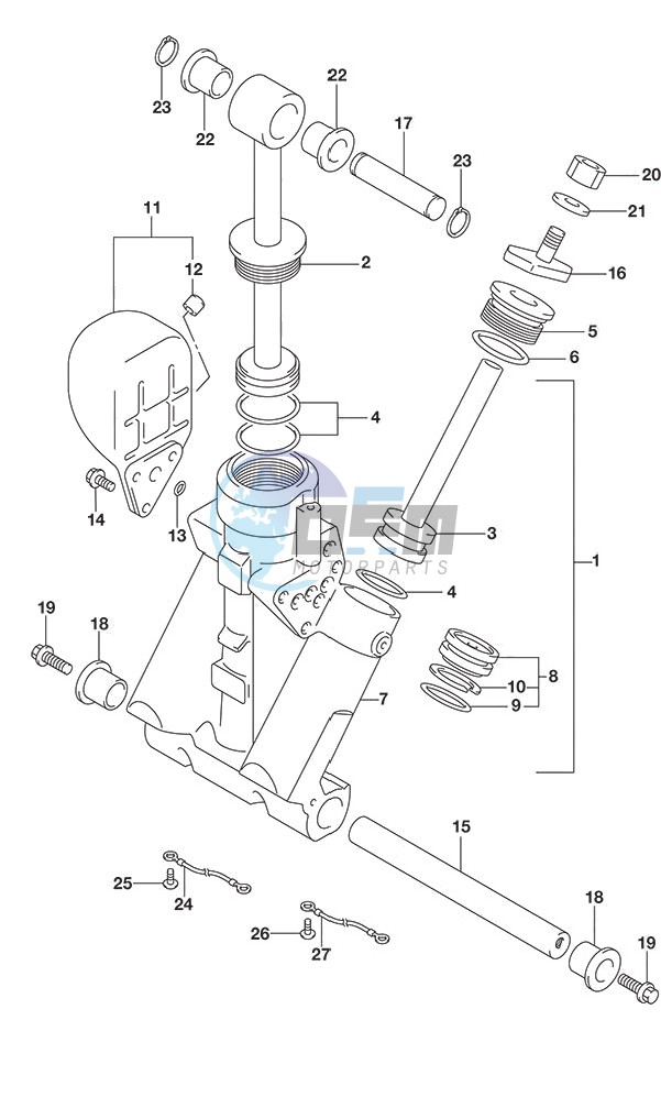 Trim Cylinder DF 250S