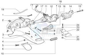 Runner 180 VXR drawing Rear tail lamp