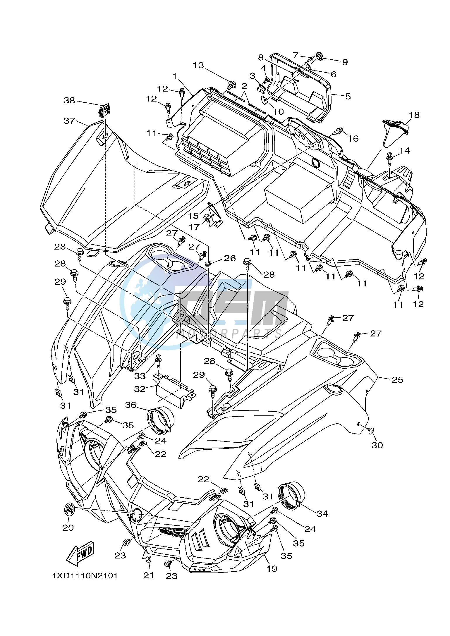 FRONT FENDER