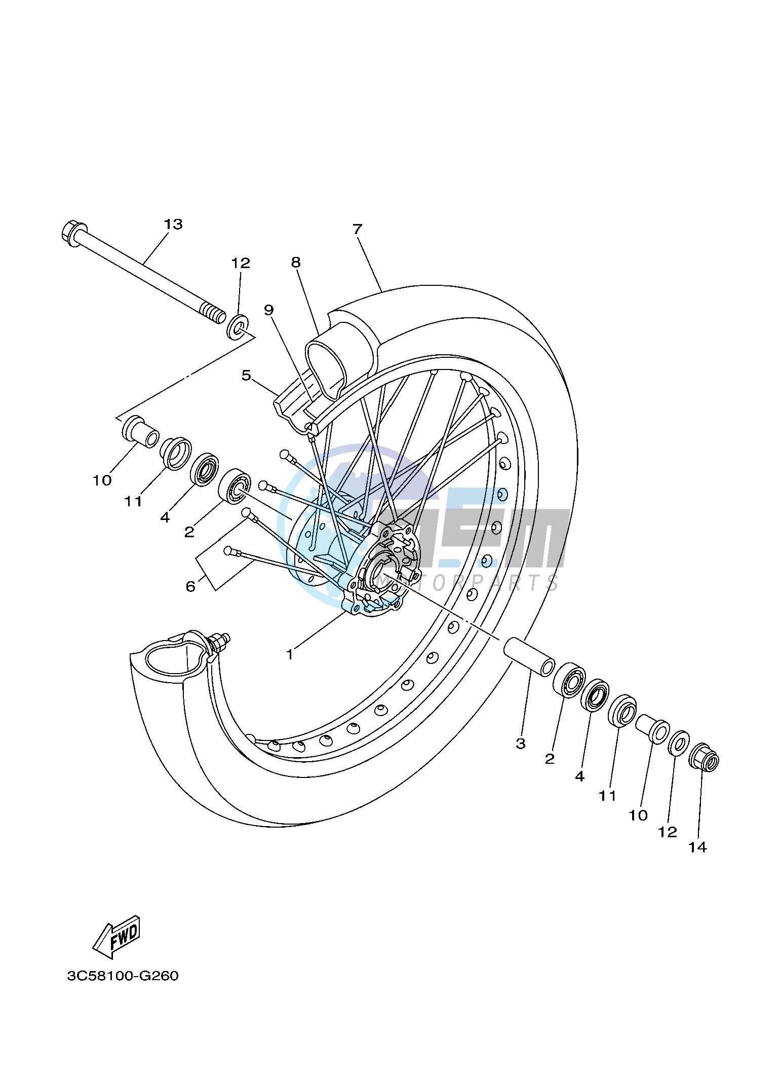 FRONT WHEEL