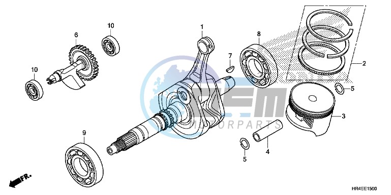 CRANKSHAFT/PISTON