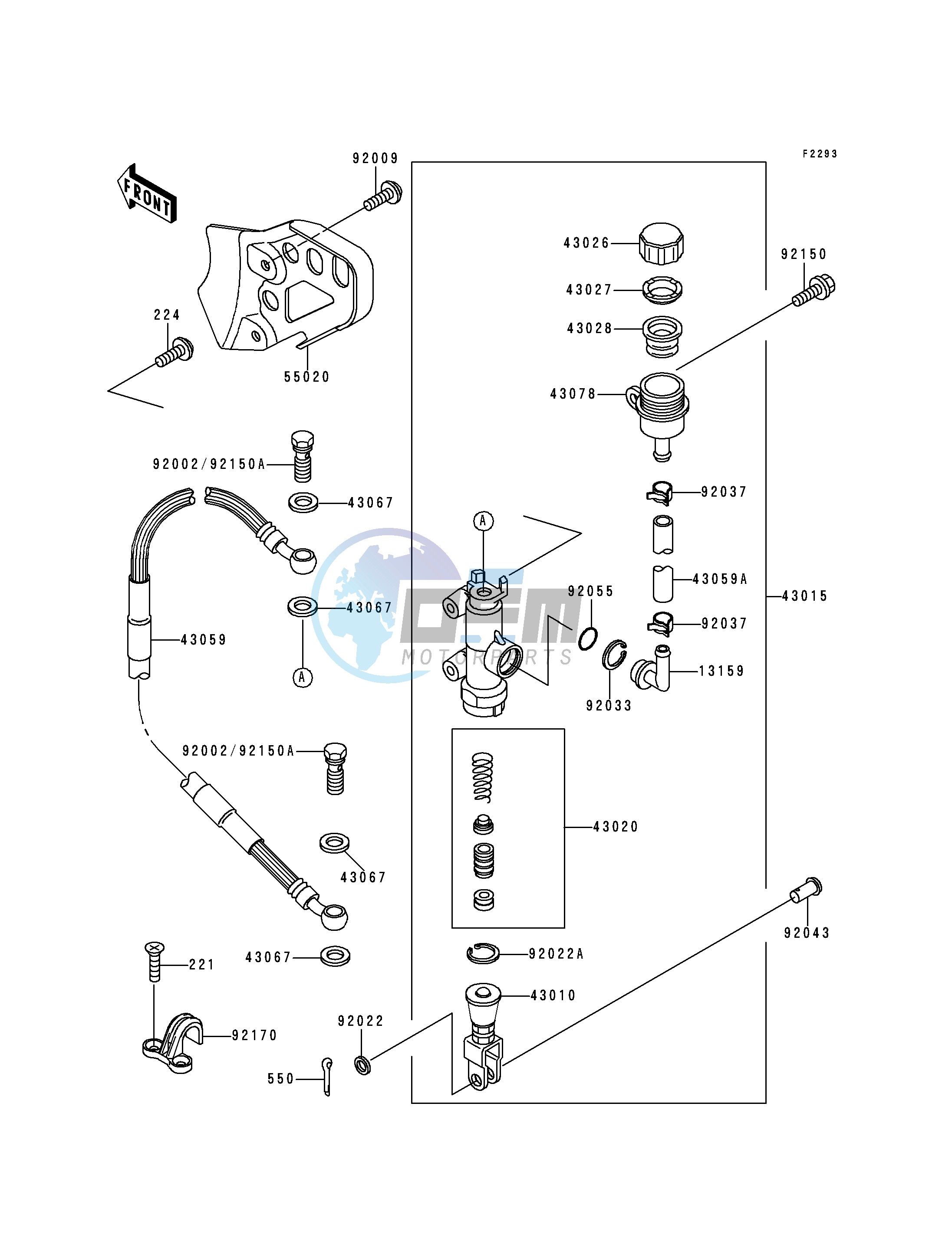 REAR MASTER CYLINDER