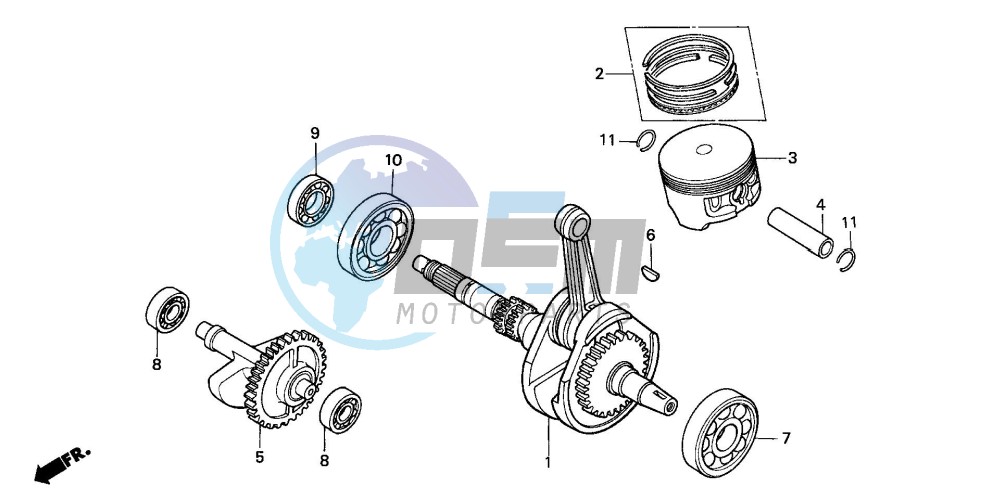 CRANKSHAFT/PISTON