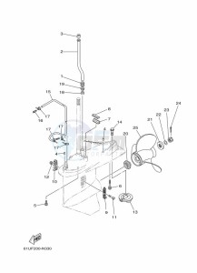 E115AETL drawing PROPELLER-HOUSING-AND-TRANSMISSION-2