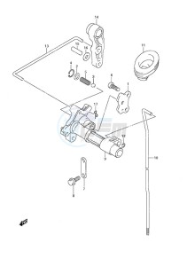 DF 9.9A drawing Clutch Rod w/Remote Control