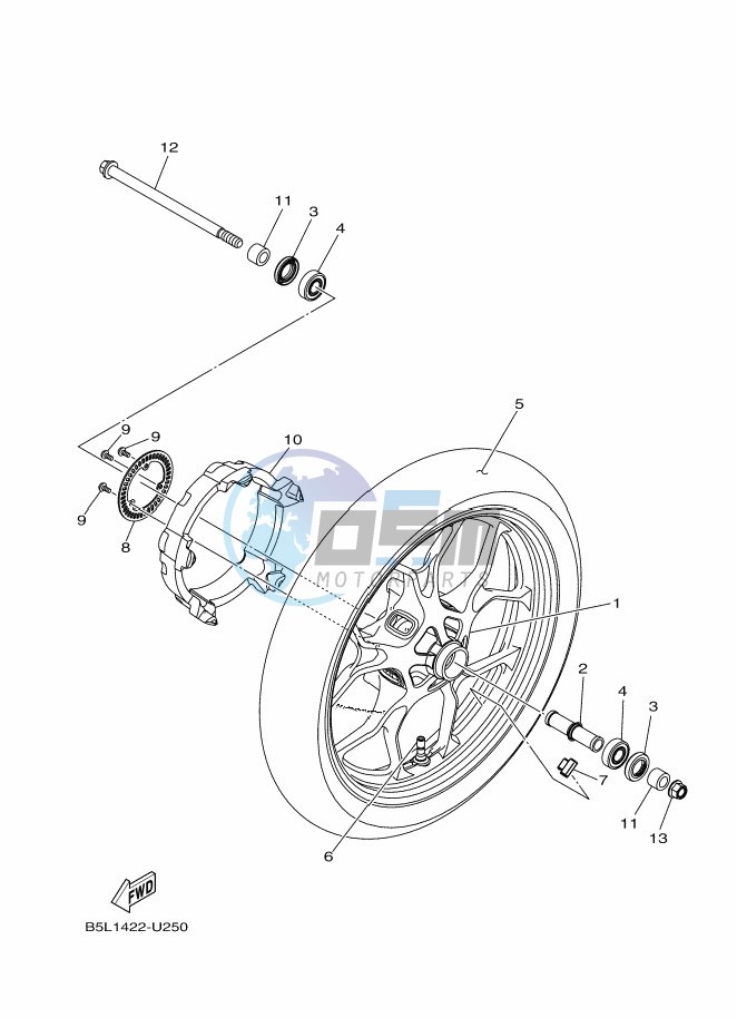 FRONT WHEEL