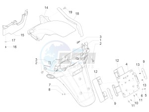 MP3 500 LT Sport-Business NOABS-ABS E4 (EMEA) drawing Rear cover - Splash guard