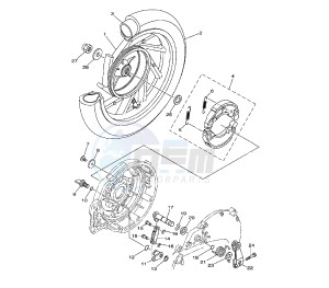 EC-03 drawing REAR WHEEL