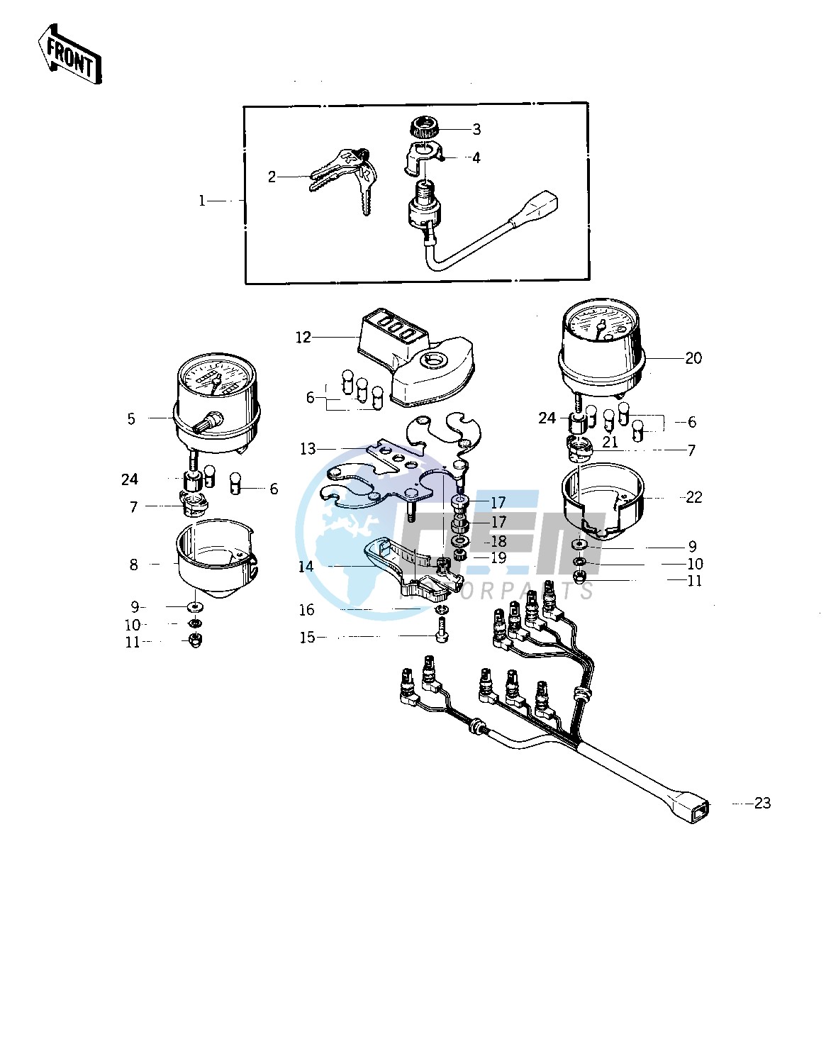 METERS_IGNITION SWITCH -- 75 S- -