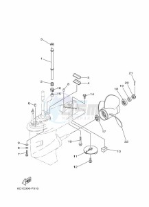 F60LB-2016 drawing LOWER-CASING-x-DRIVE-2