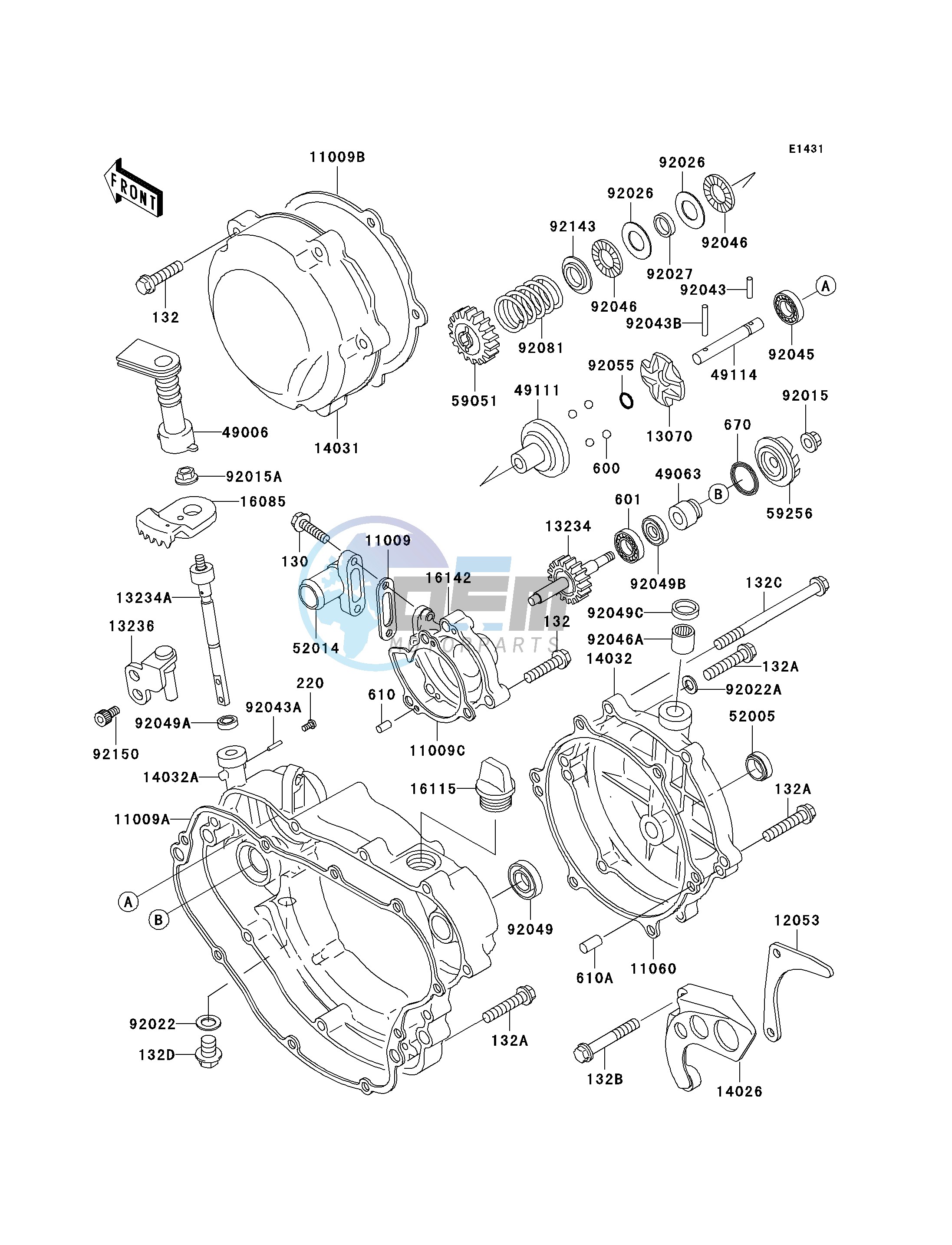 ENGINE COVER-- S- -