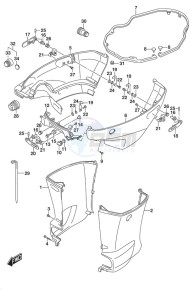 DF 200AP drawing Side Cover