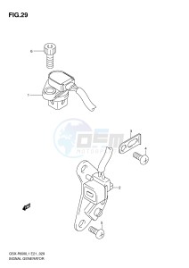 GSX-R600 (E21) drawing SIGNAL GENERATOR