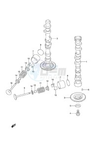 DF 60A drawing Camshaft