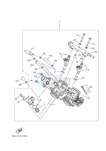 XTZ690 TENERE 700 (BHL9) drawing INTAKE 2