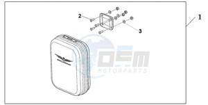 GL18009 UK - (E / AB MKH NAV) drawing FAIRING POUCH