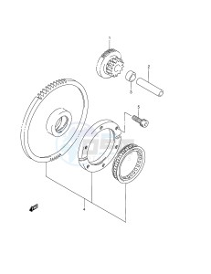 VZ800 (E3-E28) MARAUDER drawing STARTER CLUTCH