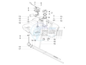 SXL 125 4T 3V drawing Fuel tank