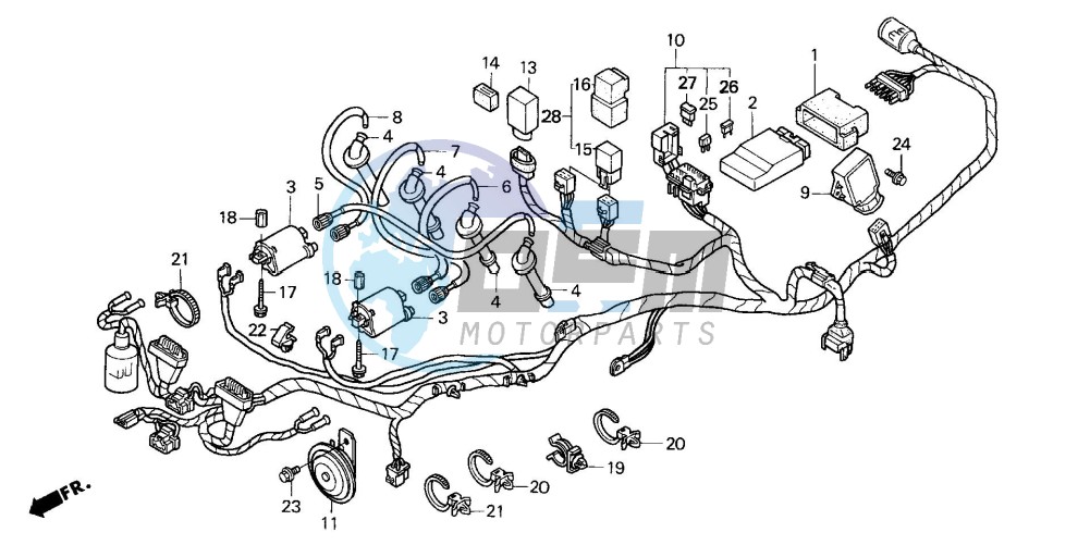 WIRE HARNESS (V/W)