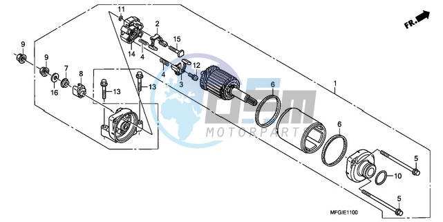 STARTING MOTOR