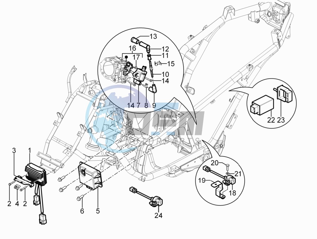 Voltage Regulators - Electronic Control Units (ecu) - H.T. Coil