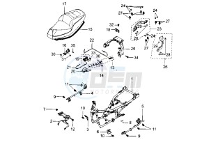 SV - 250 cc drawing FRAME