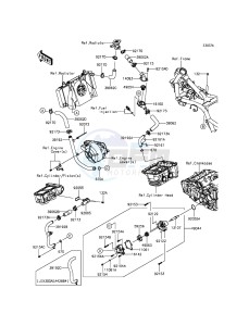 NINJA_300 EX300AFF XX (EU ME A(FRICA) drawing Water Pipe(EX300AEA39568-)