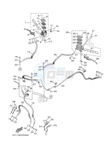 XP530E-A T-MAX (BV11) drawing FRONT MASTER CYLINDER