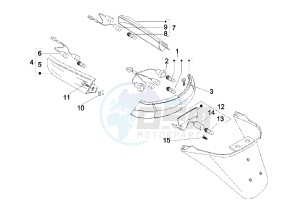 X8 125 drawing Taillight