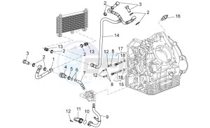 Griso V 8V 1200 drawing Lubrication