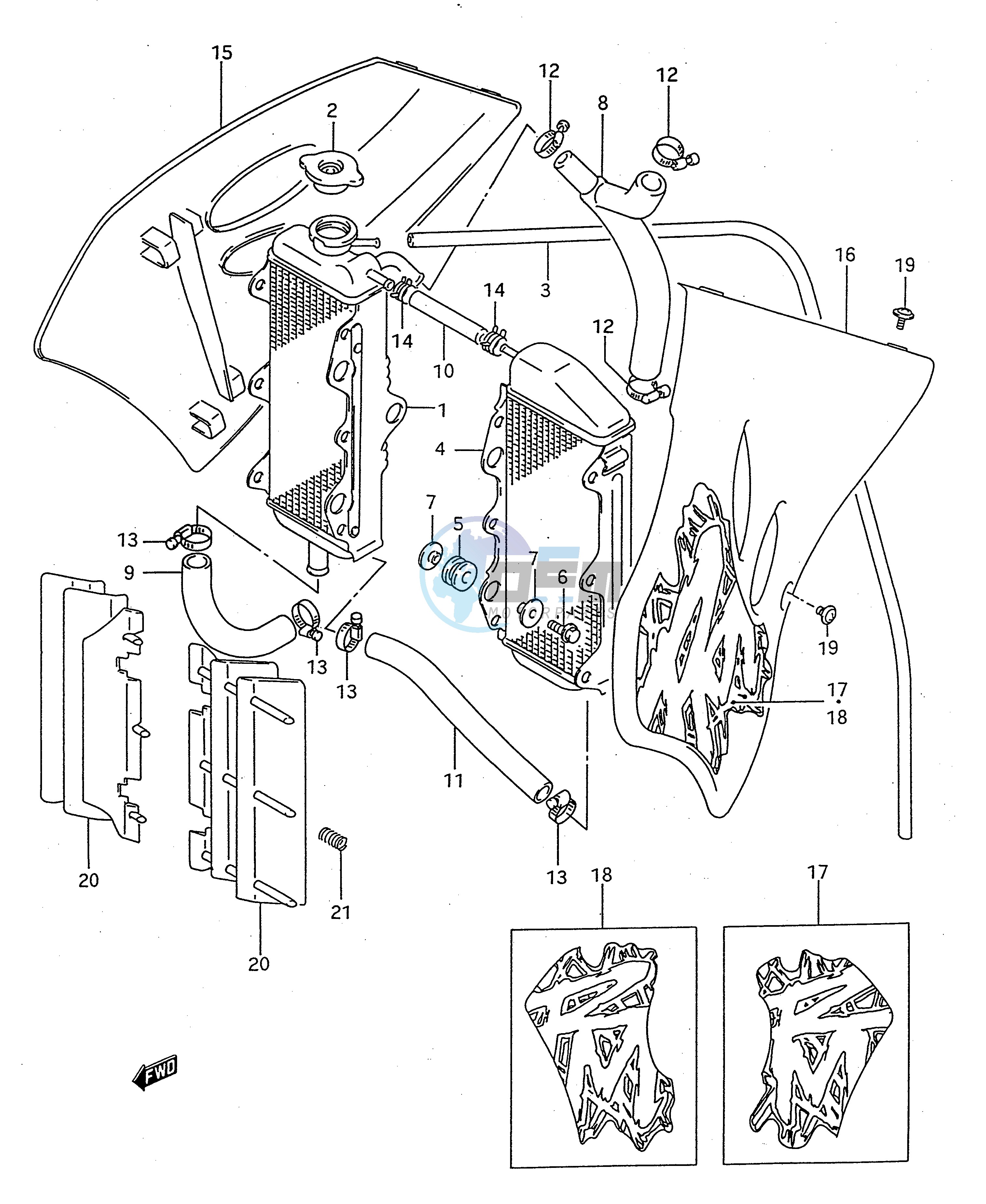 RADIATOR (MODEL R S)