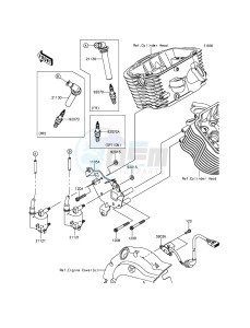 VULCAN 900 CUSTOM VN900CGF GB XX (EU ME A(FRICA) drawing Ignition System