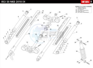 RS3-50-NAKED-E4-BLACK-SERIES drawing FRONT FORK