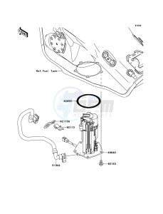 NINJA_ZX-10R_ABS ZX1000KDF FR XX (EU ME A(FRICA) drawing Fuel Pump