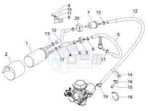 Carnaby 200 4t e3 drawing Supply system