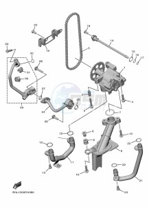 YZF1000D YZF-R1M (B4SD) drawing OIL PUMP