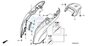 SH300A9 France - (F / ABS CMF) drawing BODY COVER