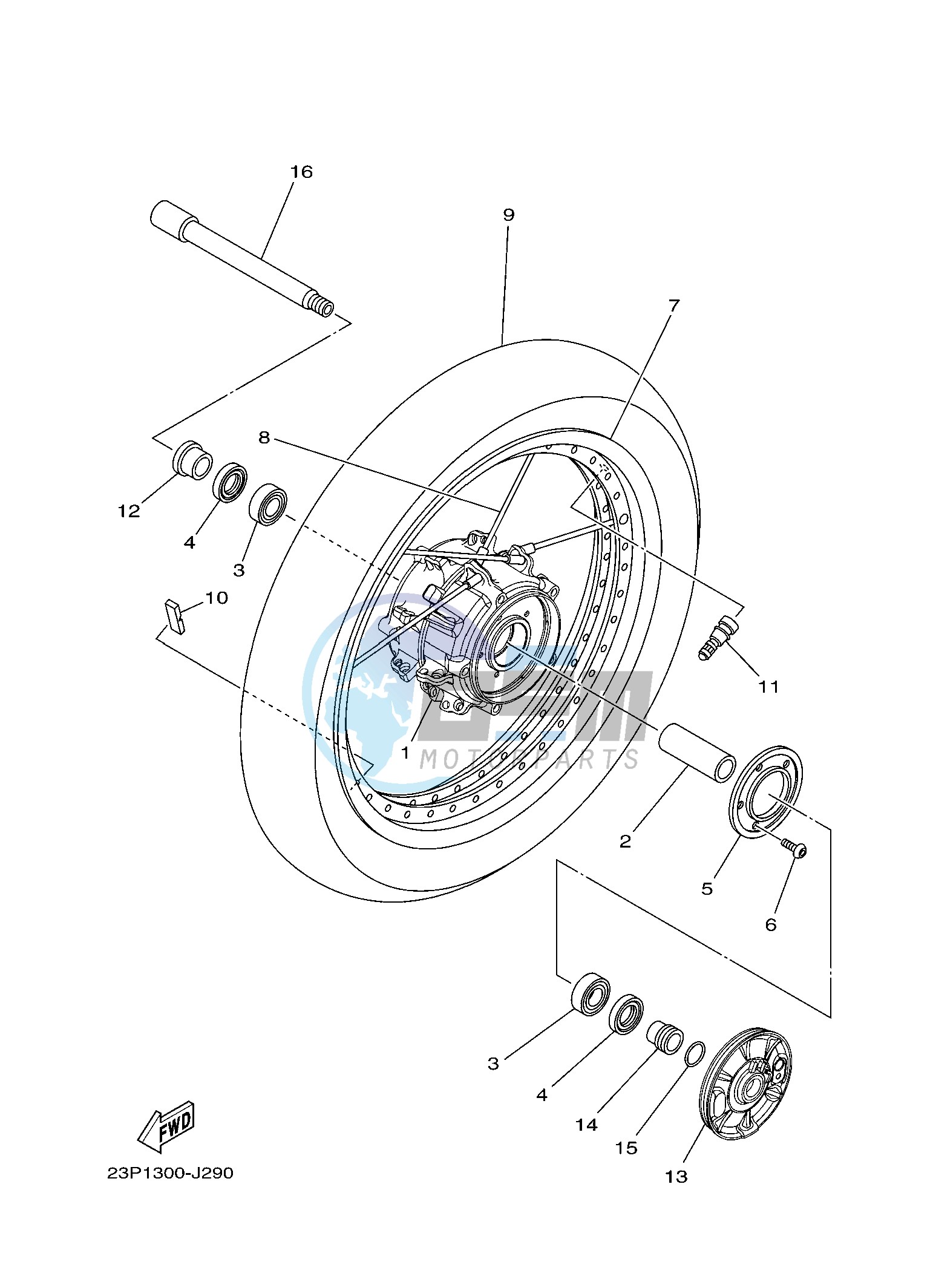 FRONT WHEEL