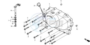 NV750C2 drawing RIGHT CRANKCASE COVER