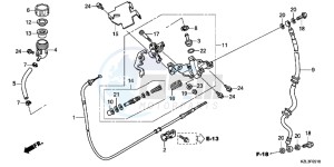 NSC110E Vision 110 - NSC110E UK - (E) drawing BRAKE MASTER CYLINDER (CBS)