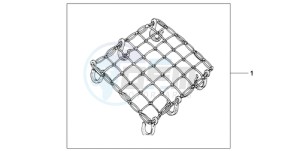 CBR125RWA Korea - (KO) drawing RUBBER NET A