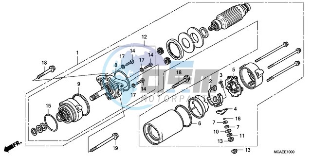 STARTER MOTOR