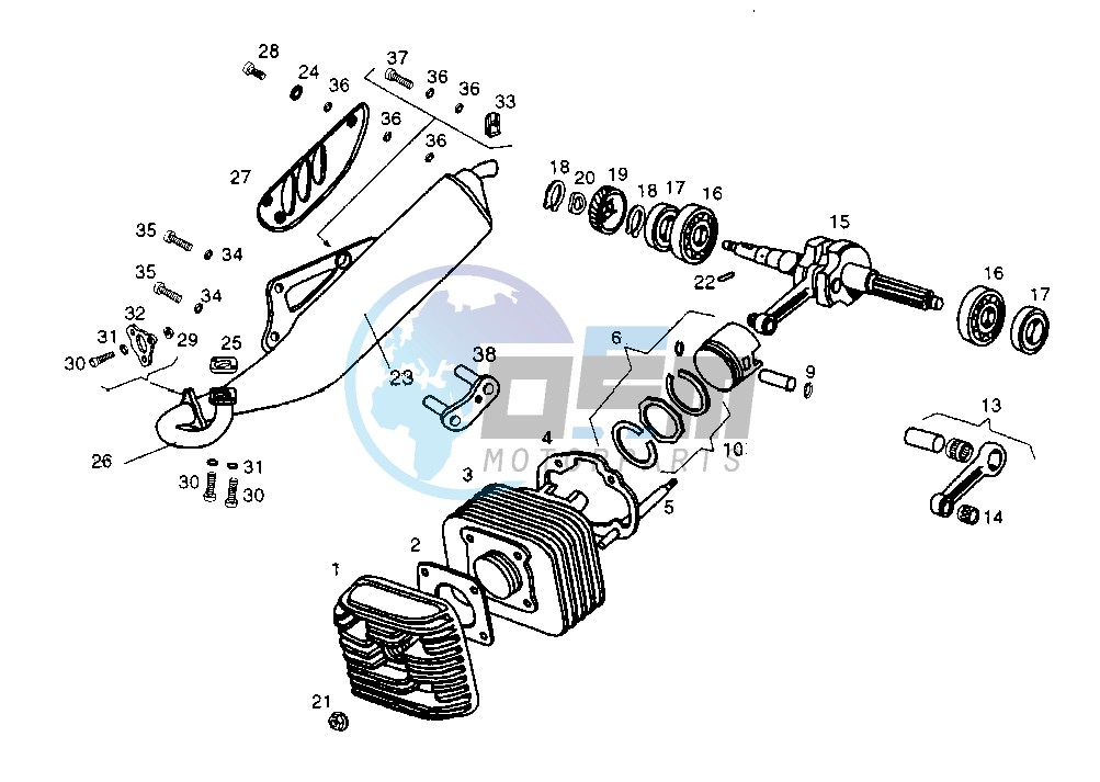 CRANKSHAFT-CYLINDER