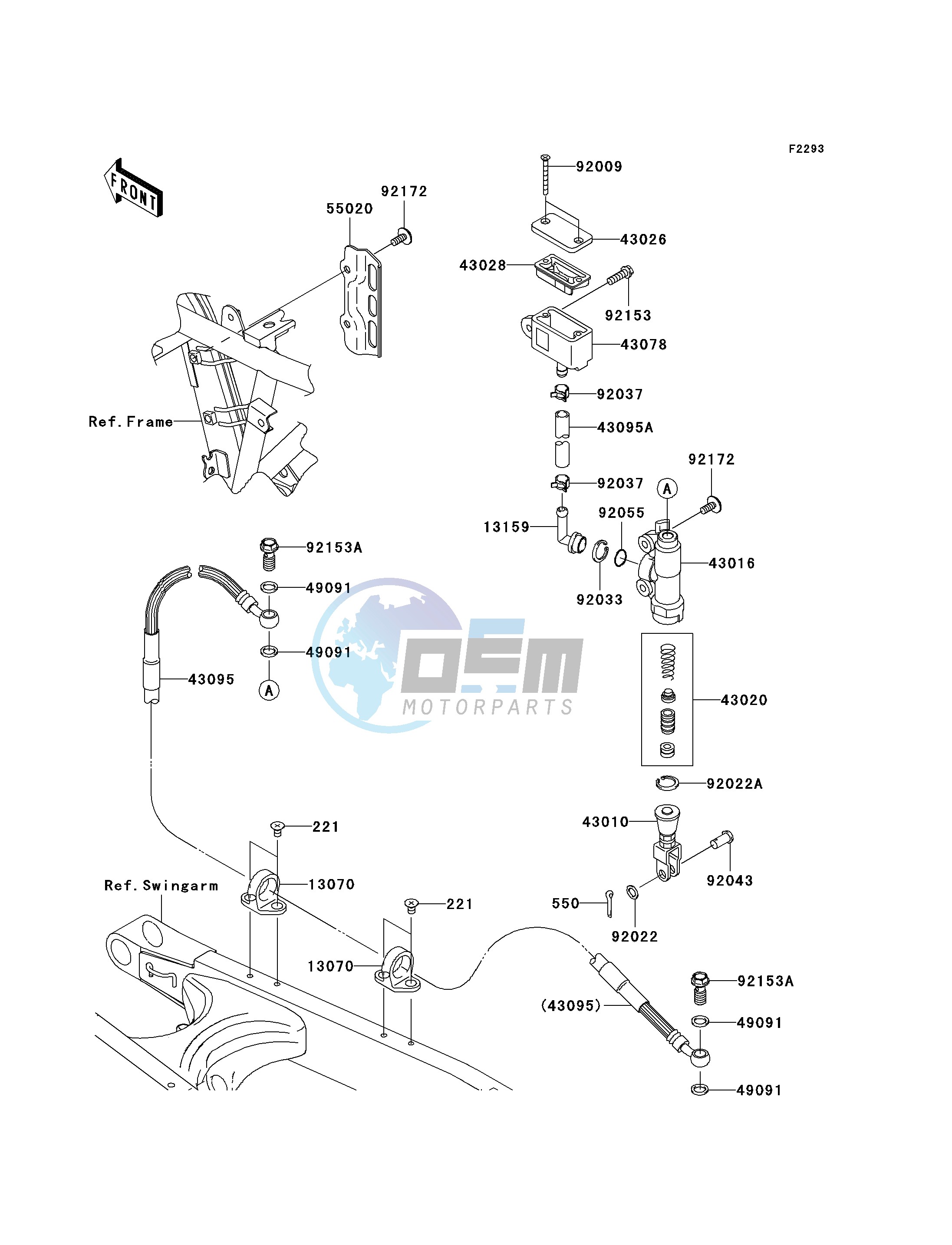 REAR MASTER CYLINDER