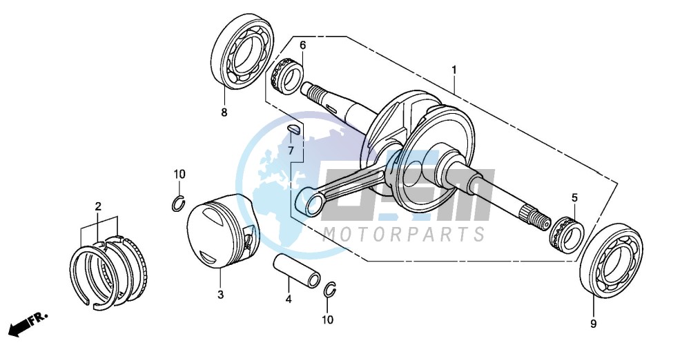 CRANKSHAFT/PISTON