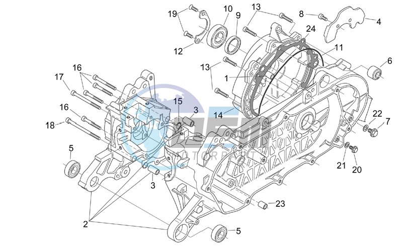 Crank-case (Ditech)