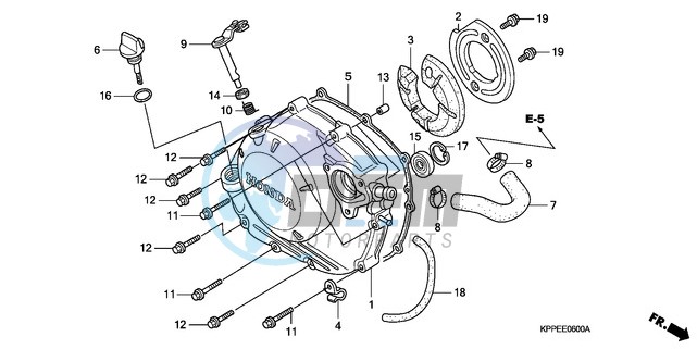 RIGHT CRANKCASE COVER